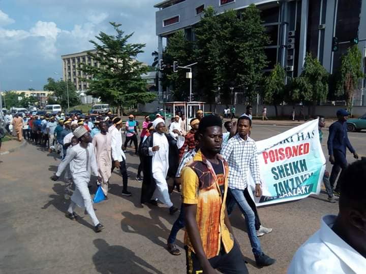 free zakzaky protest in abuja on wed 24th july 2019